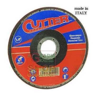 VIGOR ABRASIVE WHEEL FOR IRON WITH DEPRESSED 115X2,5X22