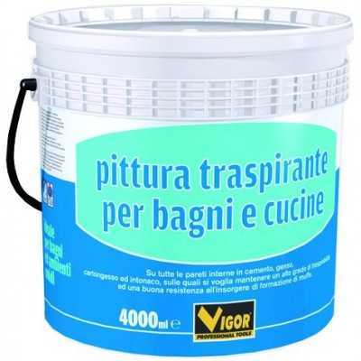 VIGOR PITTURA MURALE TRASPARENTI PER INTERNO BAGNI E CUCINA