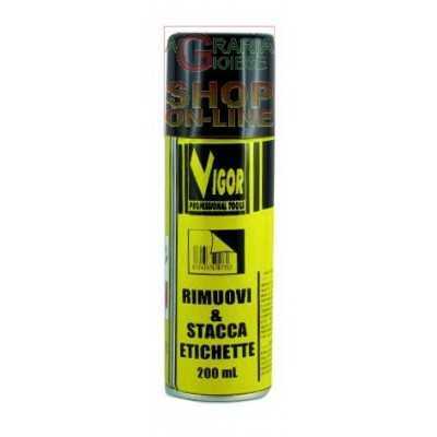 VIGOR REMOVAL LABELS-GLUE SPRAY ML. 200