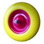 VIGOR WHEEL FOR WHEELBARROW WITH BEARING AND PIN CM. 21 FOAM