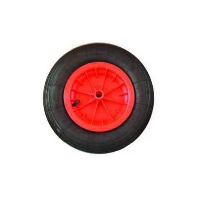 VIGOR WHEELS FOR WHEELBARROW PLASTIC RIM 100LT PNEUMATIC