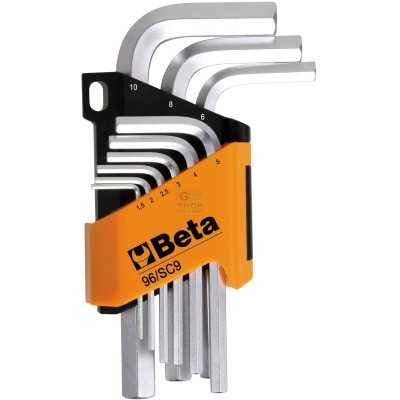 BETA ART. 96/SC9 SERIE 9 CHIAVI MASCHIO ESAGONALE PIEGATE 