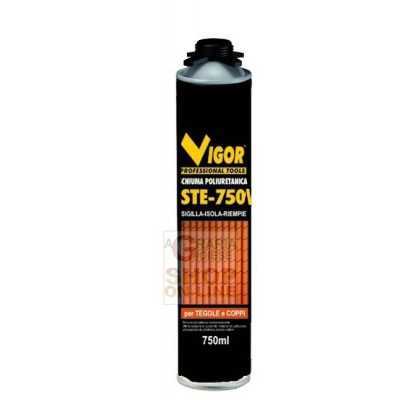 VIGOR POLYURETHANE FOAM STE-750 TEGOLE SCREW ML. 750