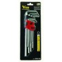 VIGOR SERIE CHIAVI A BRUGOLA ESAGONALI CRV 9 PEZZI 