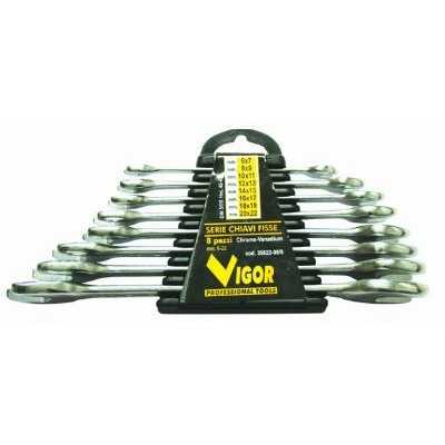 VIGOR SET CHIAVI FISSE CRV-DIN3110 PZ. 8 35822-08/0 