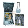 VIGOR SET UTENSILI VALIGIA MOD. VAU-V142 TROLLEY PEZZI 142 