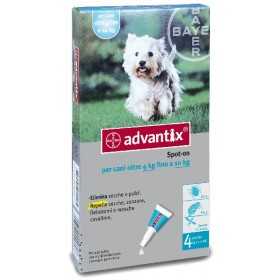 ADVANTIX PESTICIDE FLEAS TICKS TRIPLE ACTION FOR DOGS FROM KG.