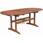 VIGOR TAVOLO IN LEGNO ALLUNGABILE CALIPSO OVALE CM.147/193 