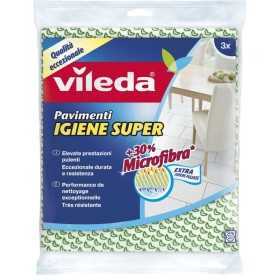 Vileda Igiene Super panno per pavimenti cm. 50x45 pz. 3 