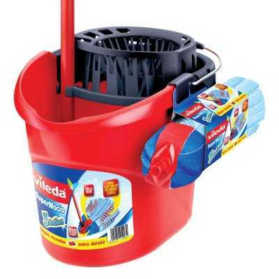 Vileda SuperMocio scrubber complete with full handle