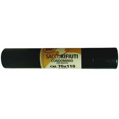 VIROSAC CONDOMINIUM BAGS BLACK PCS 10 CM. 70X110