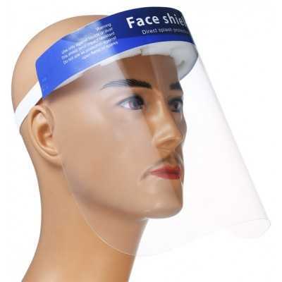 PROTECTIVE VISOR TRANSPARENT PLEXIGLASS SCREEN ANTVIRUS