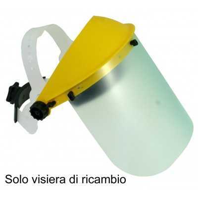 TRANSPARENT VISOR 20X40 CM