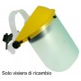 TRANSPARENT VISOR 20X40 CM