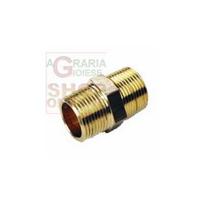 DOUBLE SCREW IN YELLOW BRASS ART. 245 GR. 3/4