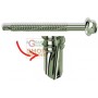 VITE KOVERVIT DX EDILIZIA AUTOPERFORANTI MM. 6,3 X 50 