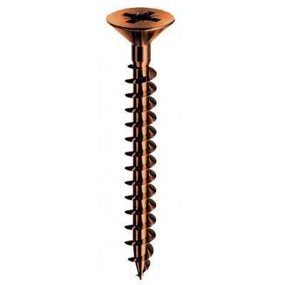 VITI A LEGNO IN ACCIAIO BRONZATO TP 3,5x30 PZ. 50 