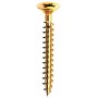 VITI A LEGNO IN ACCIAIO OTTONATO TE TP 3,5x20 PZ. 50 