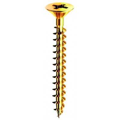 VITI A LEGNO IN ACCIAIO OTTONATO TE TP 3x30 PZ. 50 