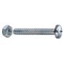 METAL SCREWS IN GALVANIZED STEEL 4x16 CYLINDRICAL HEAD WITH