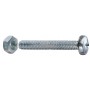 METAL SCREWS IN GALVANIZED STEEL 6x20 CYLINDRICAL HEAD WITH