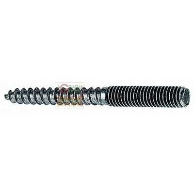 SCREWS WITH 2 THREADS IN GALVANIZED STEEL THREAD M6 X 60 PCS. 25