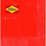 BIBO 40 RED 2-PLY NAPKINS 33x33