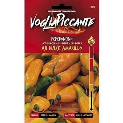 VOGLIA PICCANTE SEMI DI PEPERONCINO PICCANTE AJI DULCE AMARILLO 