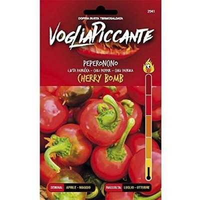 VOGLIA PICCANTE SEMI DI PEPERONCINO PICCANTE CHERRY BOMB 