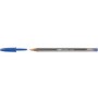 BIC Cristal penna punta fine in metallo colore blu 