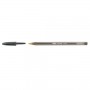 BIC Cristal fine tip pen in black metal