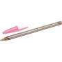BIC Cristal penna punta fine in metallo colore rosa 