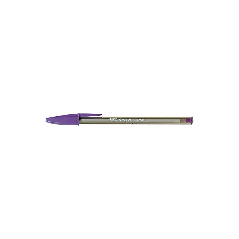 BIC® Penna a sfera con cappuccio Cristal Up, Punta media 1,2 mm, Colori