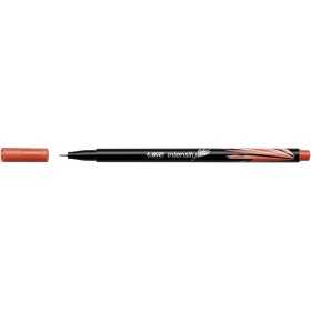 BIC INTENSITY PEN WITH SYNTHETIC POINT ORANGE MM. 0.4