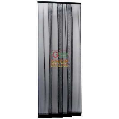 ZANZARIERA A STRISCE 4 BANDELLE ANTRACITE CM.100X250 