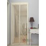 MOSQUITO NET WITH MAGNETIC STRIPES 2 WHITE BANDS CM. 140x245h.