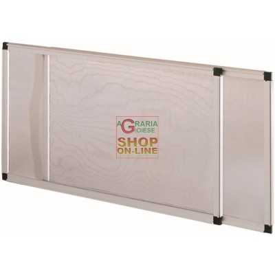 IRS EXTENDABLE MOSQUITO NET IN ANODIZED ALUMINUM CM. 50x40h