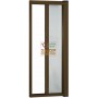 ZANZARIERA IN ALLUMINIO SOTTILI ORIZZONTALE MARRONE CM.140X250 