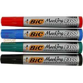 BIC MARKER ECO 2300 WITH SQUARE TIP BLUE COLOR