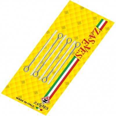 ZASEVES Art N. 15CX6BL STAINLESS STEEL SKEWERS CM. 20 PCS. 6