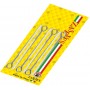 ZASEVES Art N. 16CX6BL SPIEDINI IN ACCIAIO INOX CM. 25 PZ. 6 