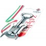 ZASEVES Art N. 5055N LEVER CAP 2 LEVERS UNIPEX CHROME