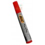 BIC INDELIBLE MARKER PLASTIC DRUM WITH ROUND TIP RED COLOR