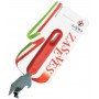 ZASEVES Art N. 5089 STAINLESS STEEL CAN OPENER WITH MOPLEN