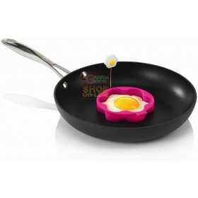 ZEAL NON-STICK SILICONE FORMINA FOR EGGS IN FLOWER SHAPE ZL J249