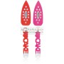 ZEAL SCOOP FOR SERVING DESSERTS WITH COLORED SILICONE HANDLE