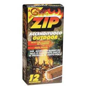 ZIP ECOLOGICAL FIRE LIGHTER WITH INSTANT MATCH PCS. 12