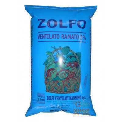 VENTILATED COPPER SULFUR 5% KG. 10 MANNINO