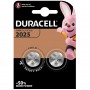 DURACELL BATTERIA A BOTTONE CR2025 pz. 2 