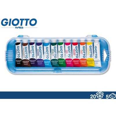 GIOTTO TEMPERA COLORS CONF. FROM 12 TUBES
